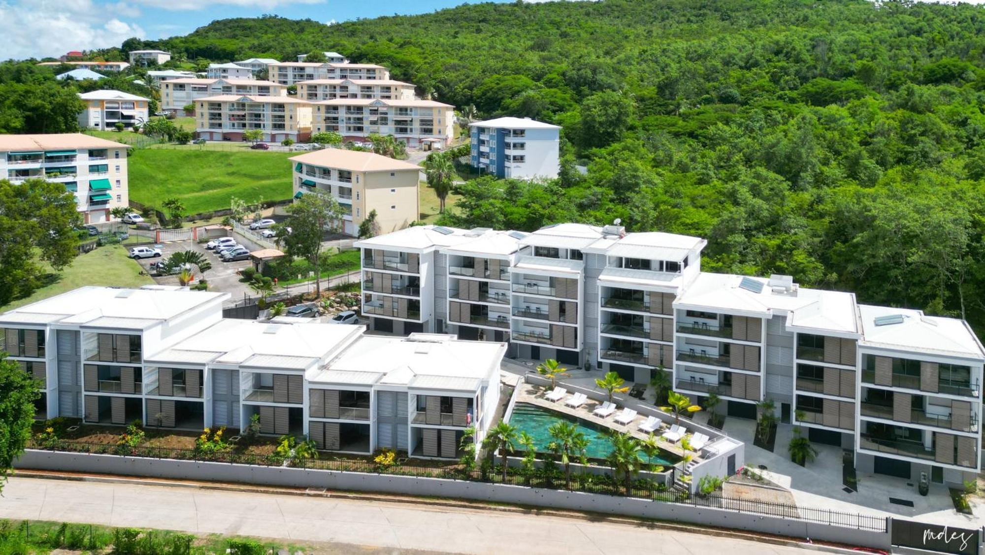 Aparthotel Le Domaine De L'Anse Mitan Les Trois-Ilets Exterior foto
